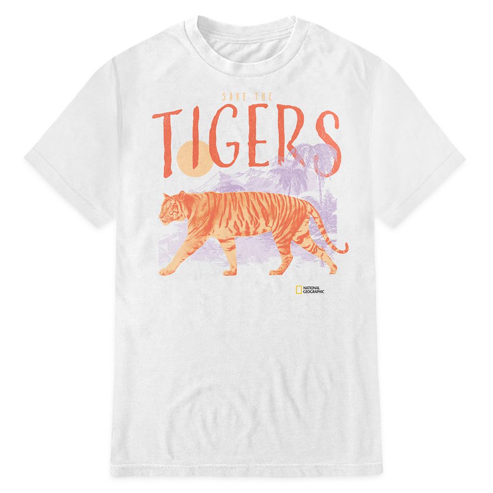 National Geographic ''Save the Tigers'' T-Shirt for Adults