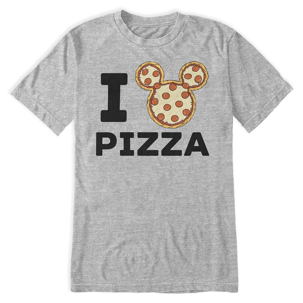 Mickey Mouse Pizza T-Shirt for Adults