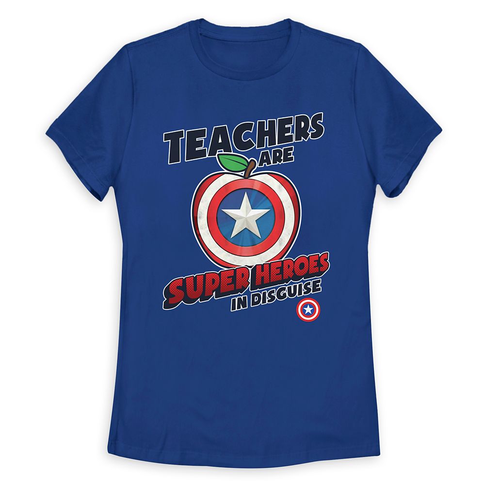 Captain America Teachers T-Shirt for Adults