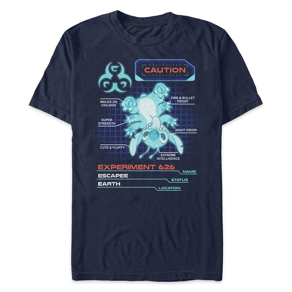 Stitch Experiment 626 T-Shirt for Adults