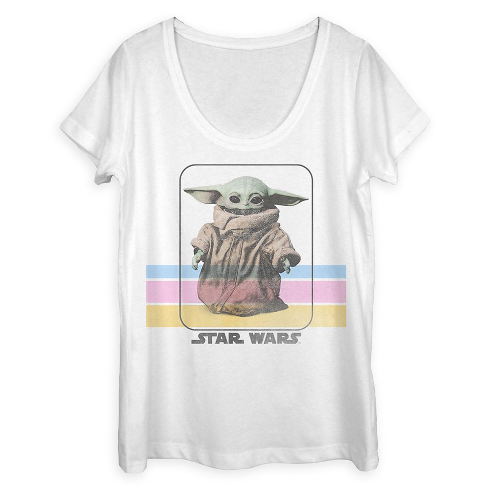 The Child Retro Swoop Neck T-Shirt for Women – Star Wars: The Mandalorian
