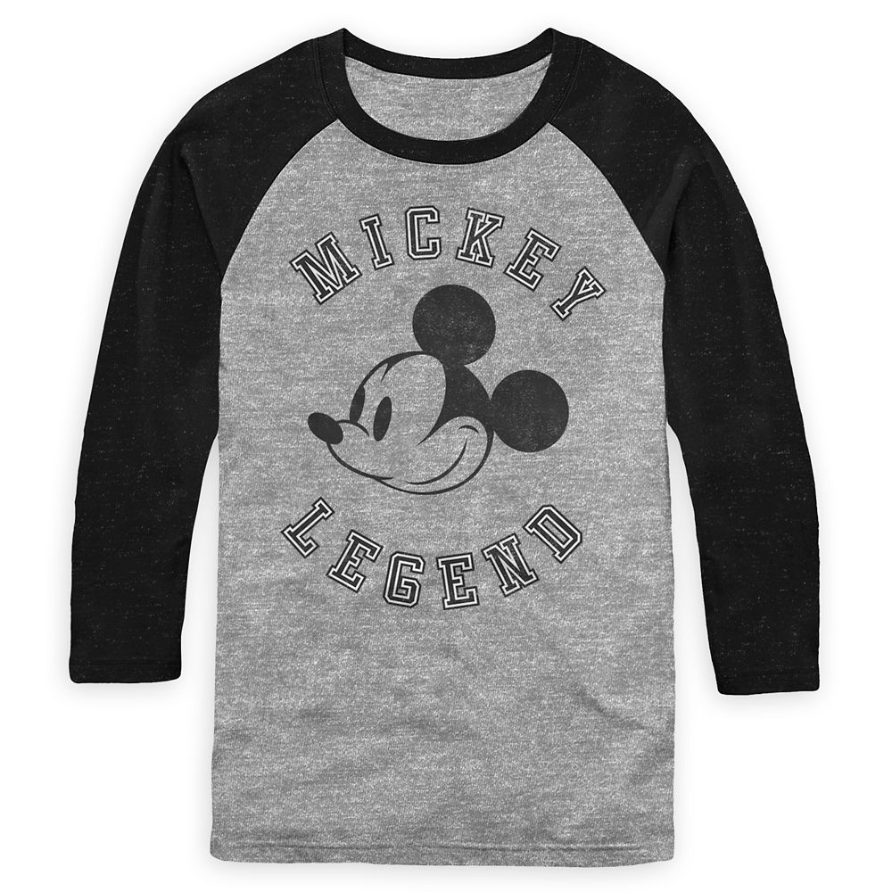 mickey mouse baseball t shirt