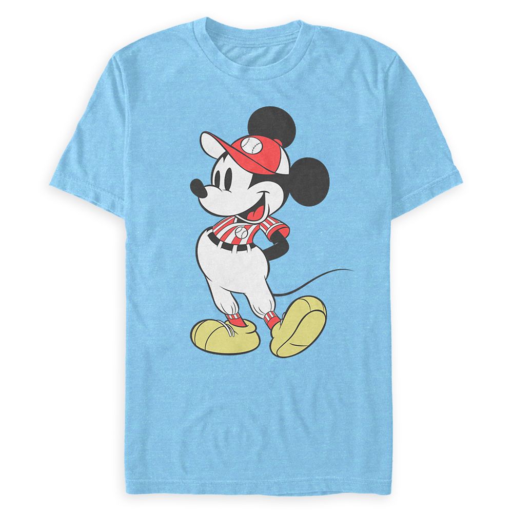 Mickey Mouse Baseball Uniform T-Shirt for Adults