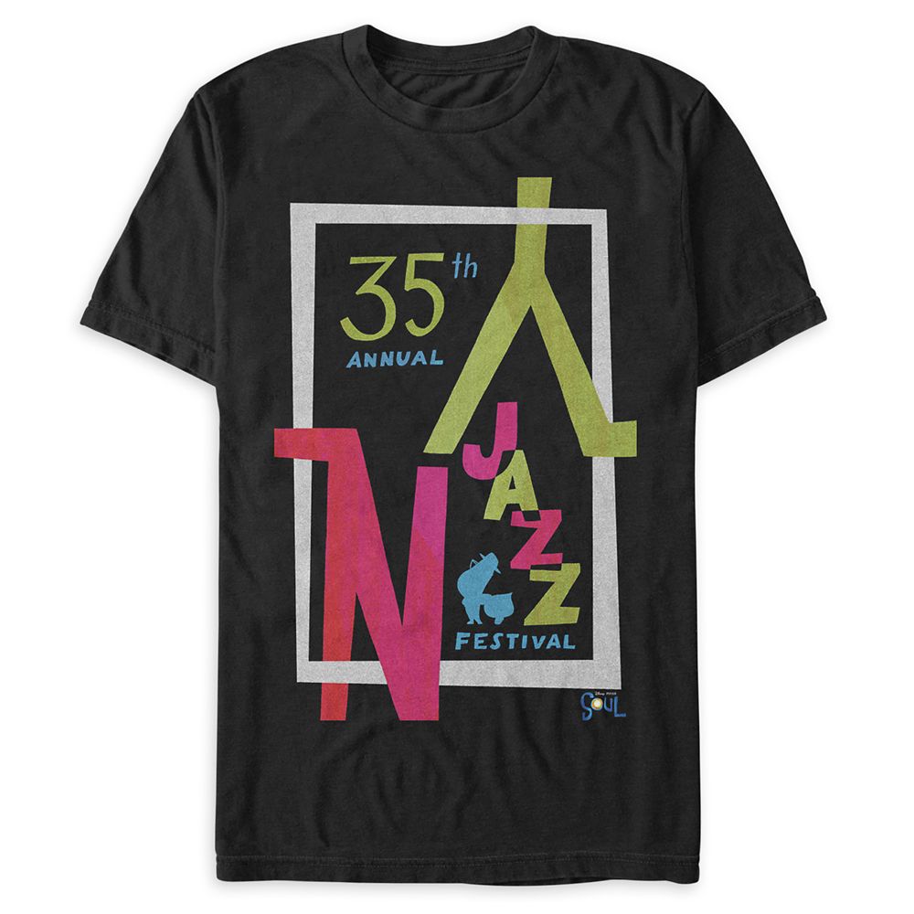 35th Annual NY Jazz Festival Logo T-Shirt for Adults Soul Official shopDisney