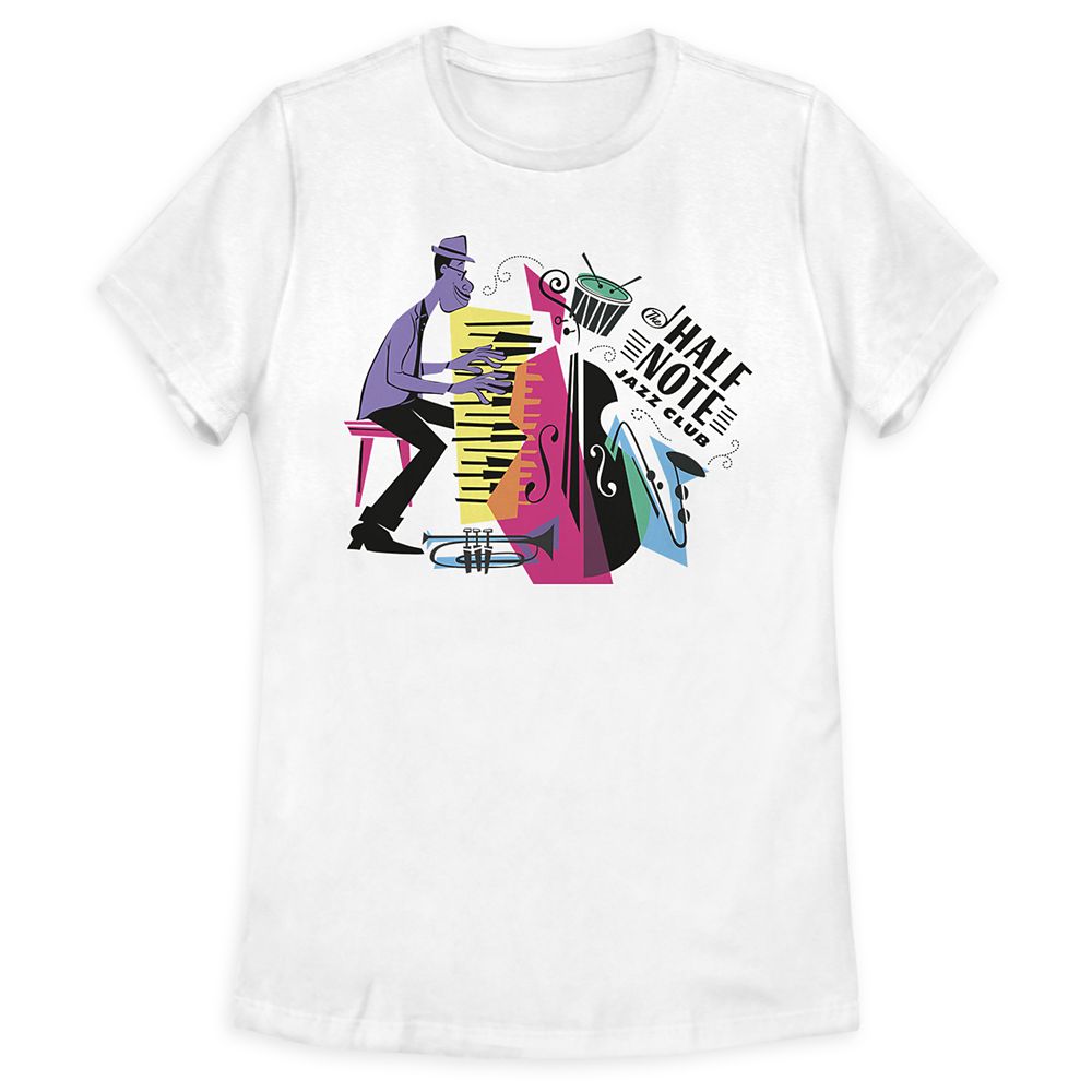 Joe Gardner Half Note Jazz Club T-Shirt for Women  Soul Official shopDisney