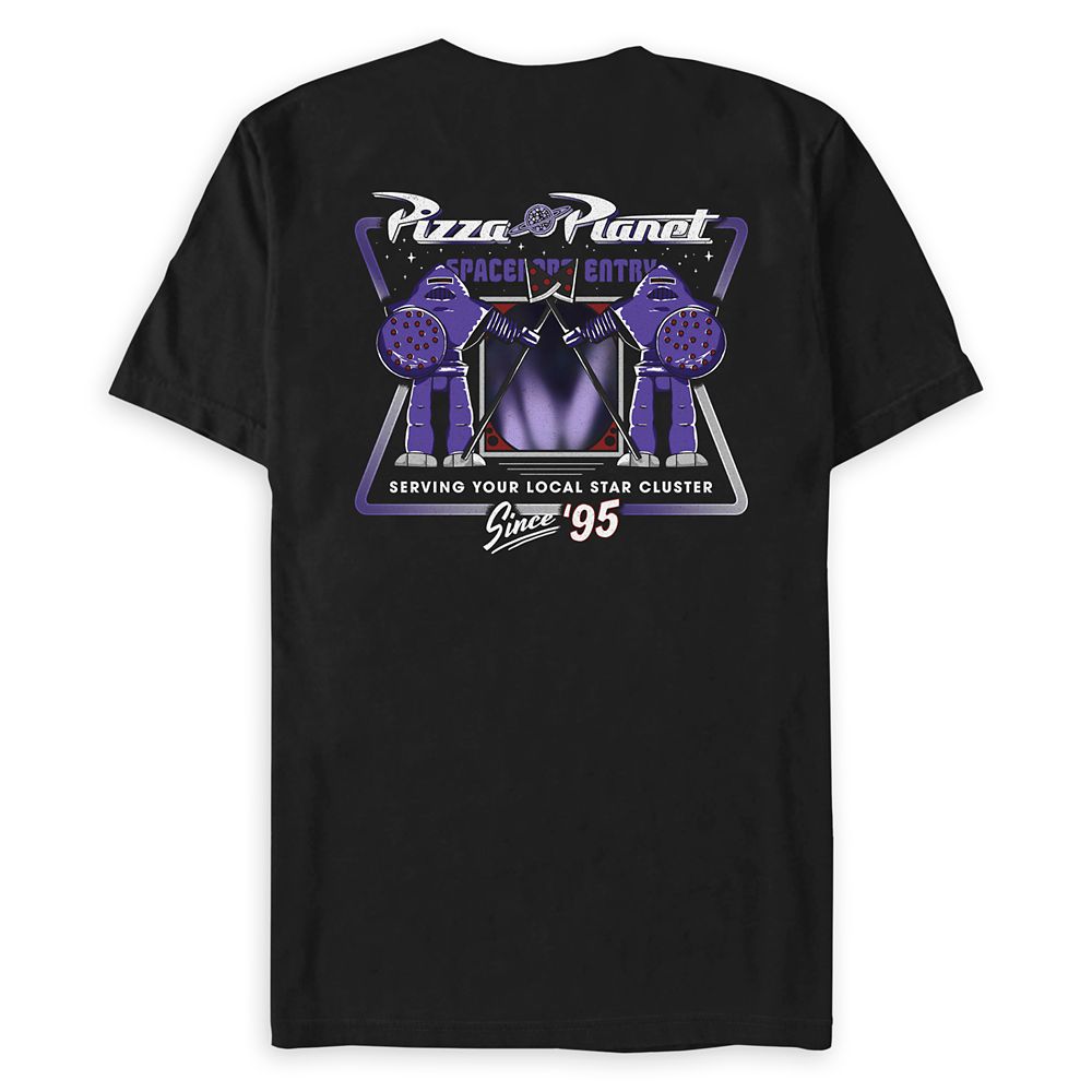 pizza planet tee shirt
