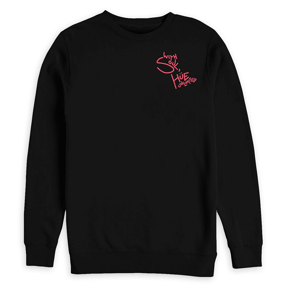 Soul ”Joe & His Fro” Sweatshirt for Adults by Bianca Pastel and Hue Unlimited is available online for purchase