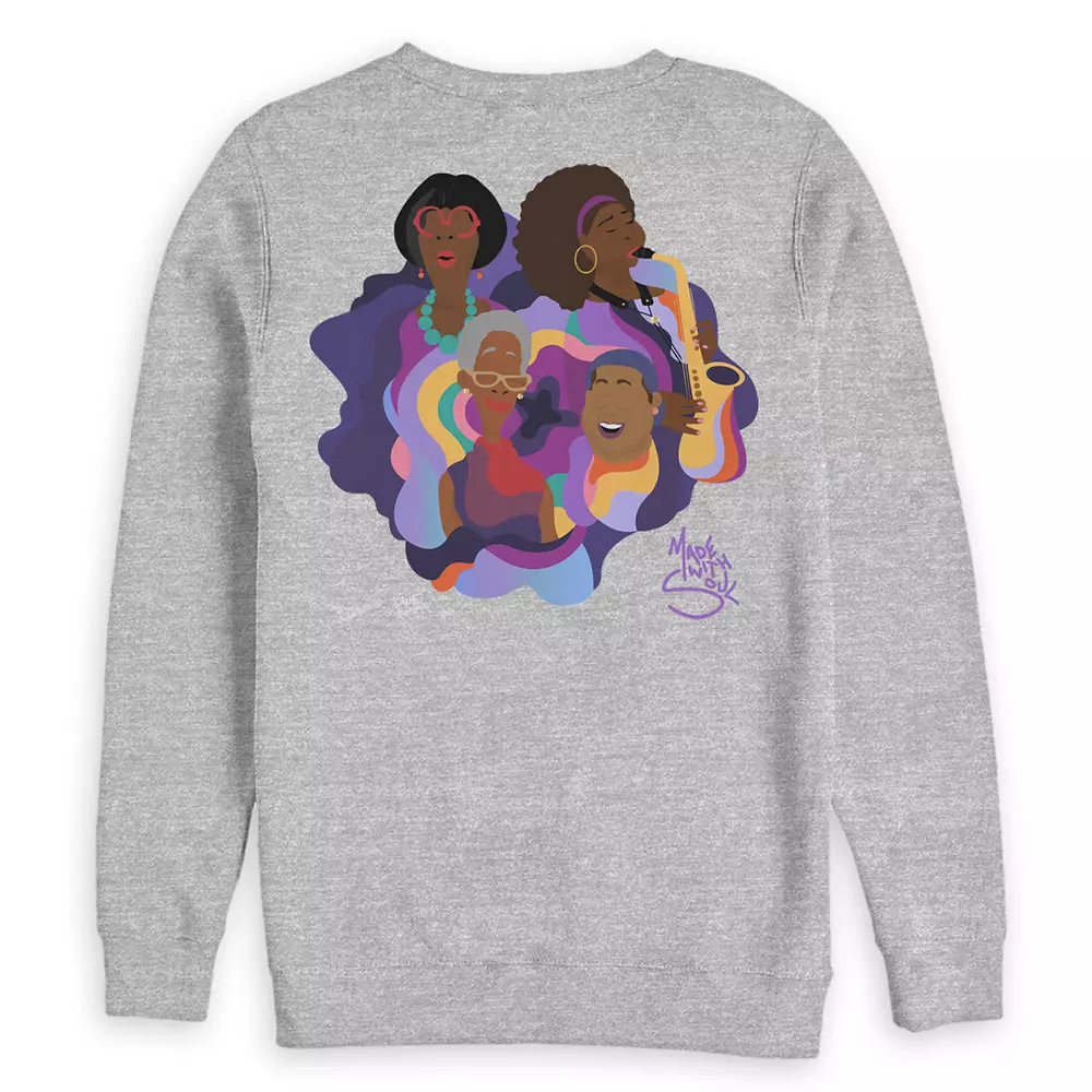 Soul ''The Village'' Sweatshirt for Adults by Bee Harris and Hue Unlimited