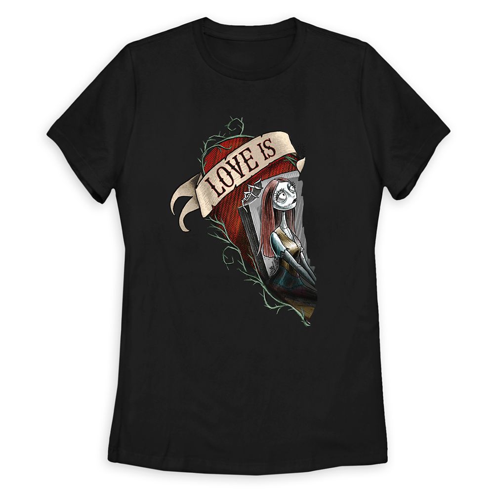 Sally Love Is T-Shirt for Adults Tim Burtons The Nightmare Before Christmas Official shopDisney