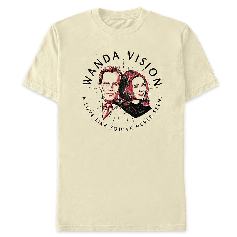 WandaVision A Love Like Youve Never Seen T-Shirt for Adults Official shopDisney