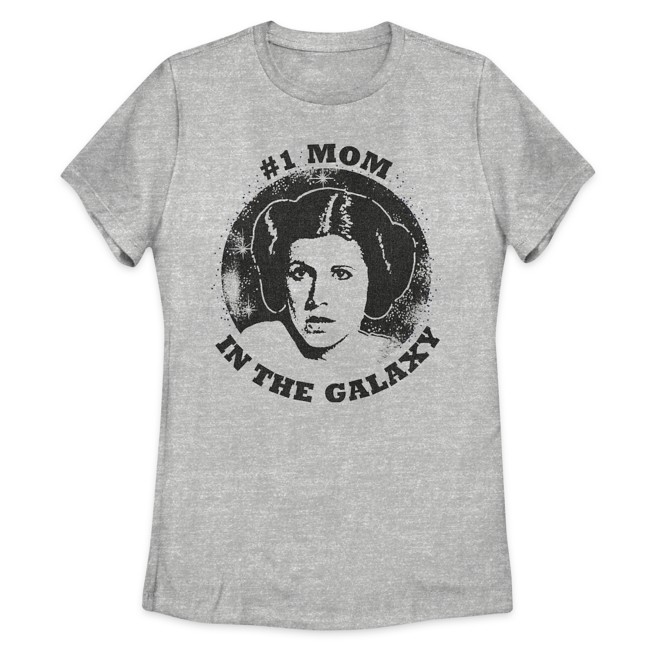 Princess Leia ''#1 Mom'' T-Shirt for Women – Star Wars
