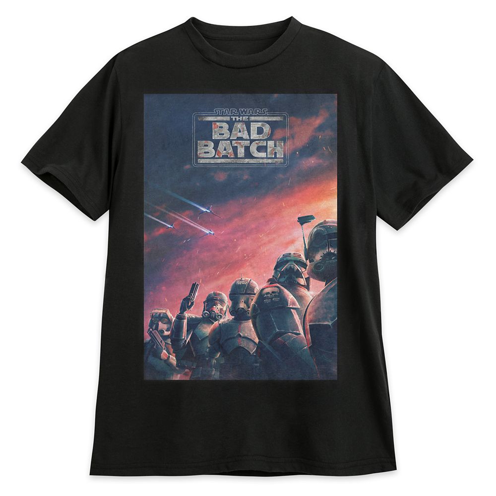 Star Wars: The Bad Batch Poster T-Shirt for Adults Official shopDisney