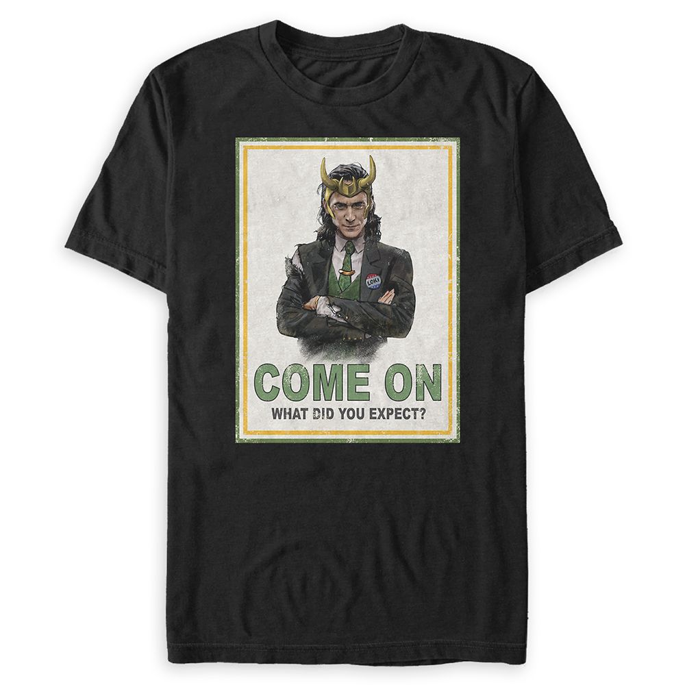 Loki ''What Did You Expect?'' T-Shirt for Adults Official shopDisney