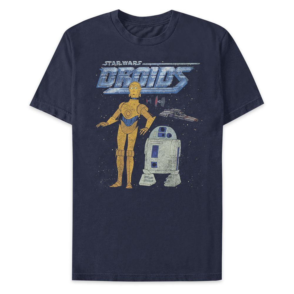 R2-D2 and C-3PO T-Shirt for Adults – Star Wars