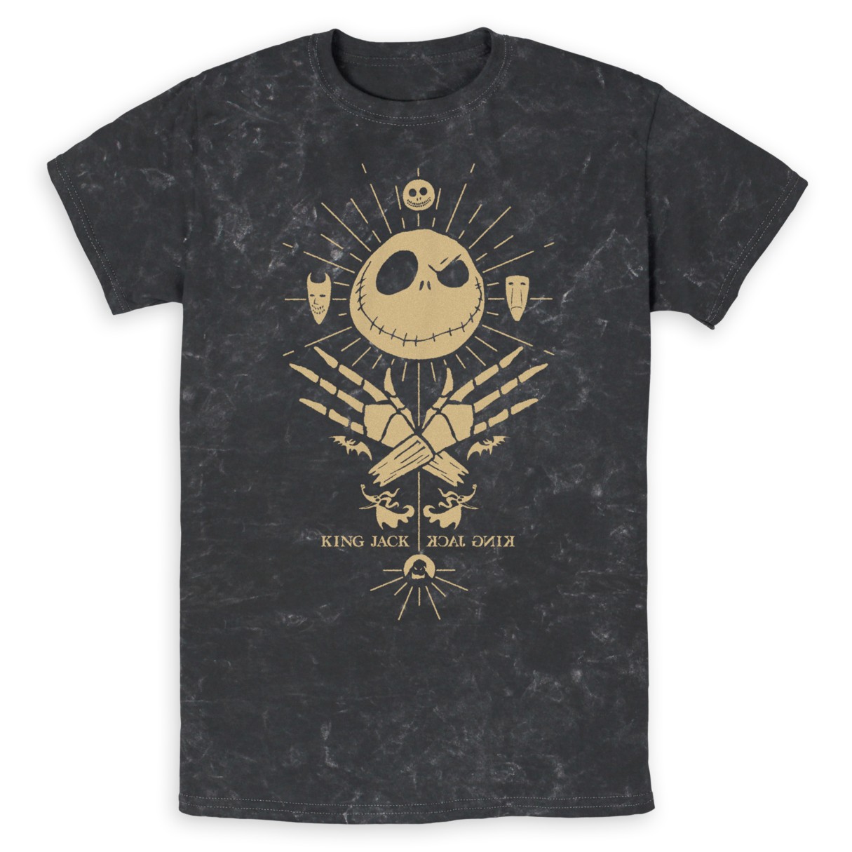Jack Skellington and Friends Tie-Dye T-Shirt for Adults – The Nightmare Before Christmas
