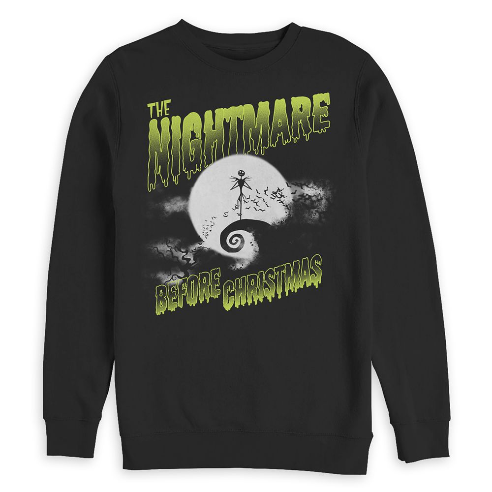 Jack Skellington Pullover Sweatshirt for Adults &ndash; The Nightmare Before Christmas
