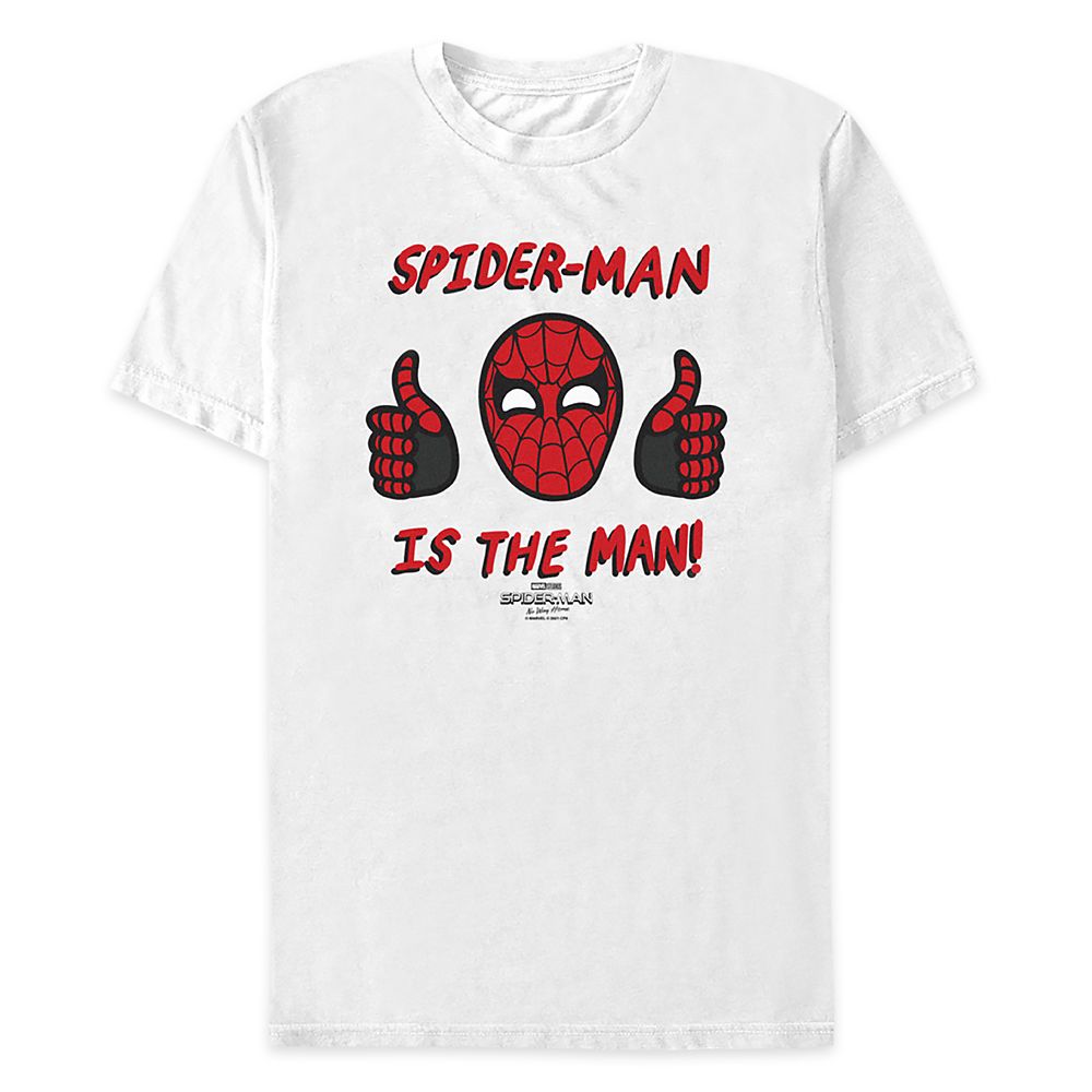 Disney Spider-Man Is the Man T-Shirt for Adults ? Spider-Man: No Way Home