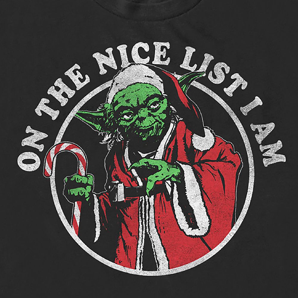 Yoda ''The Nice List'' T-Shirt for Adults – Star Wars