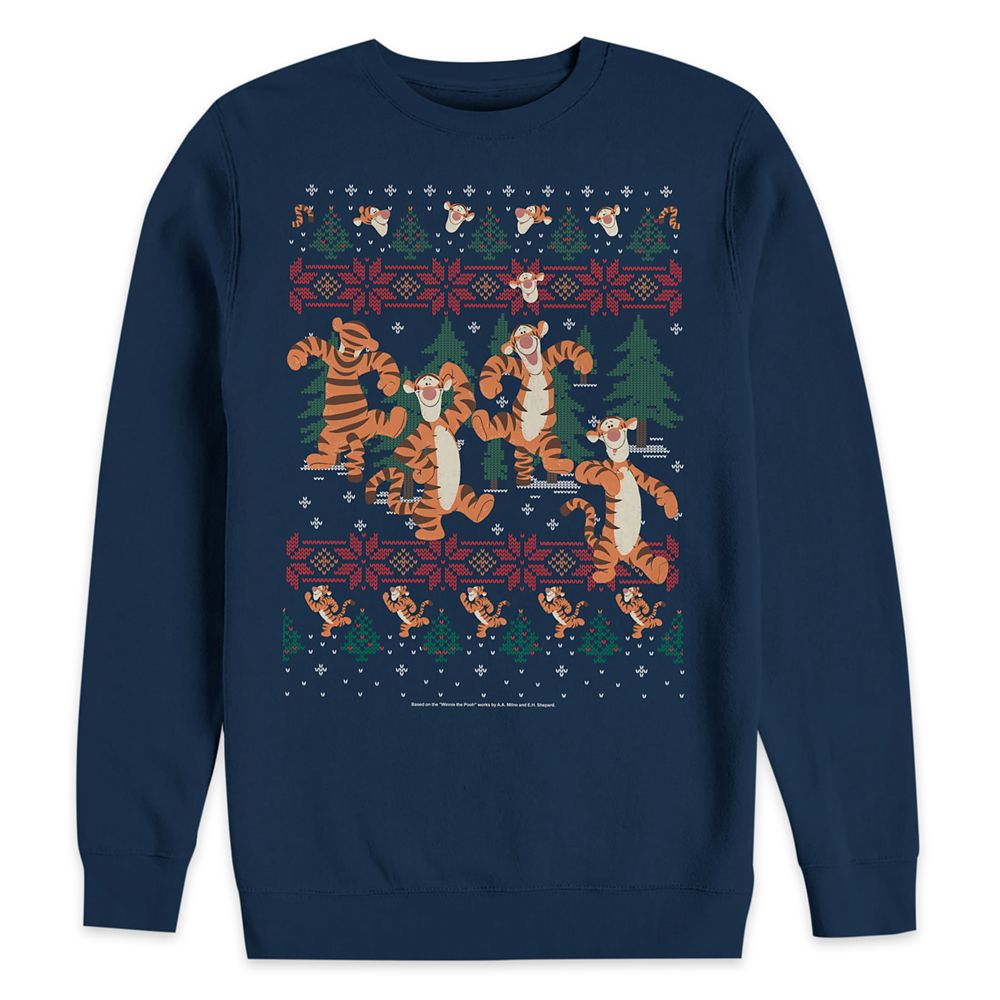 Tigger ''Ugly'' Holiday Sweatshirt for Adults – Winnie the Pooh