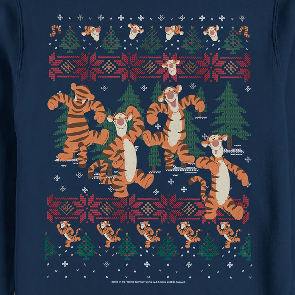 Tigger ''Ugly'' Holiday Sweatshirt for Adults – Winnie the Pooh