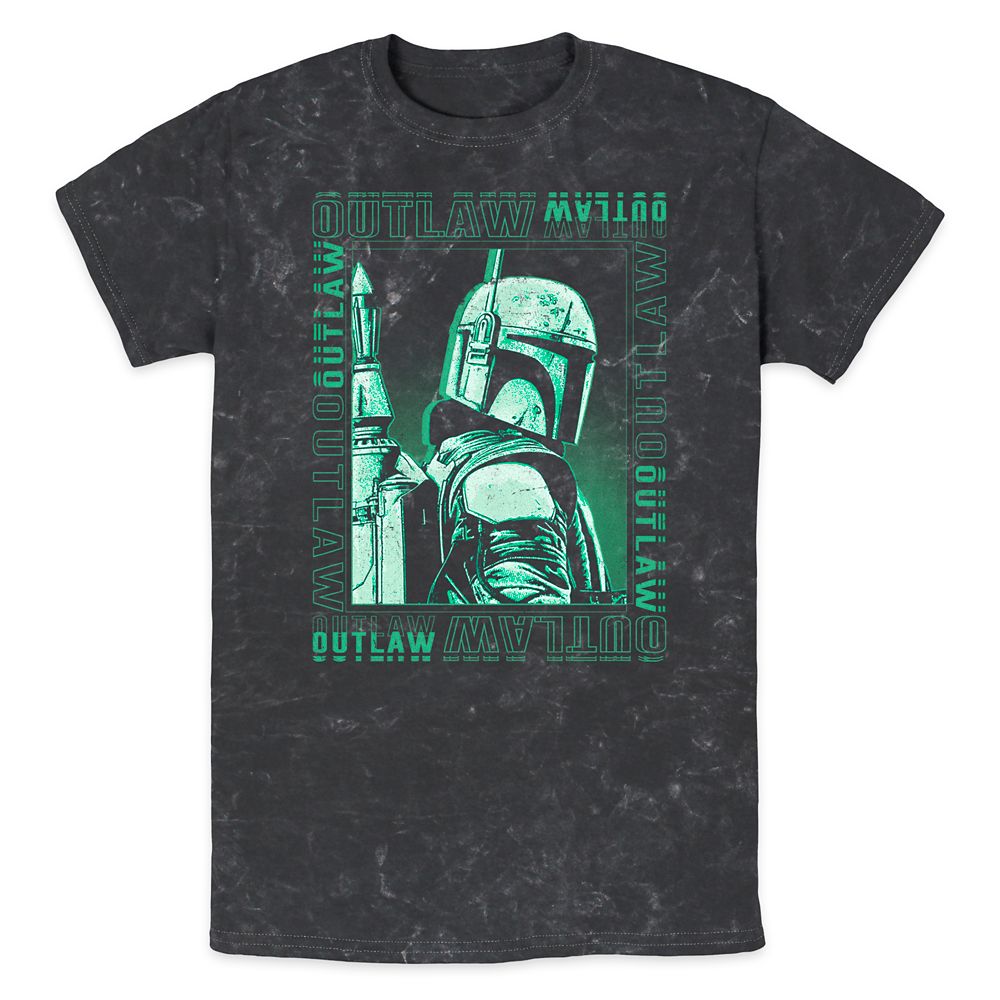 Boba Fett Outlaw T-Shirt for Adults Star Wars: The Book of Boba Fett Official shopDisney
