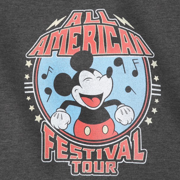 Mickey Mouse All American Festival Tour T-Shirt for Adults