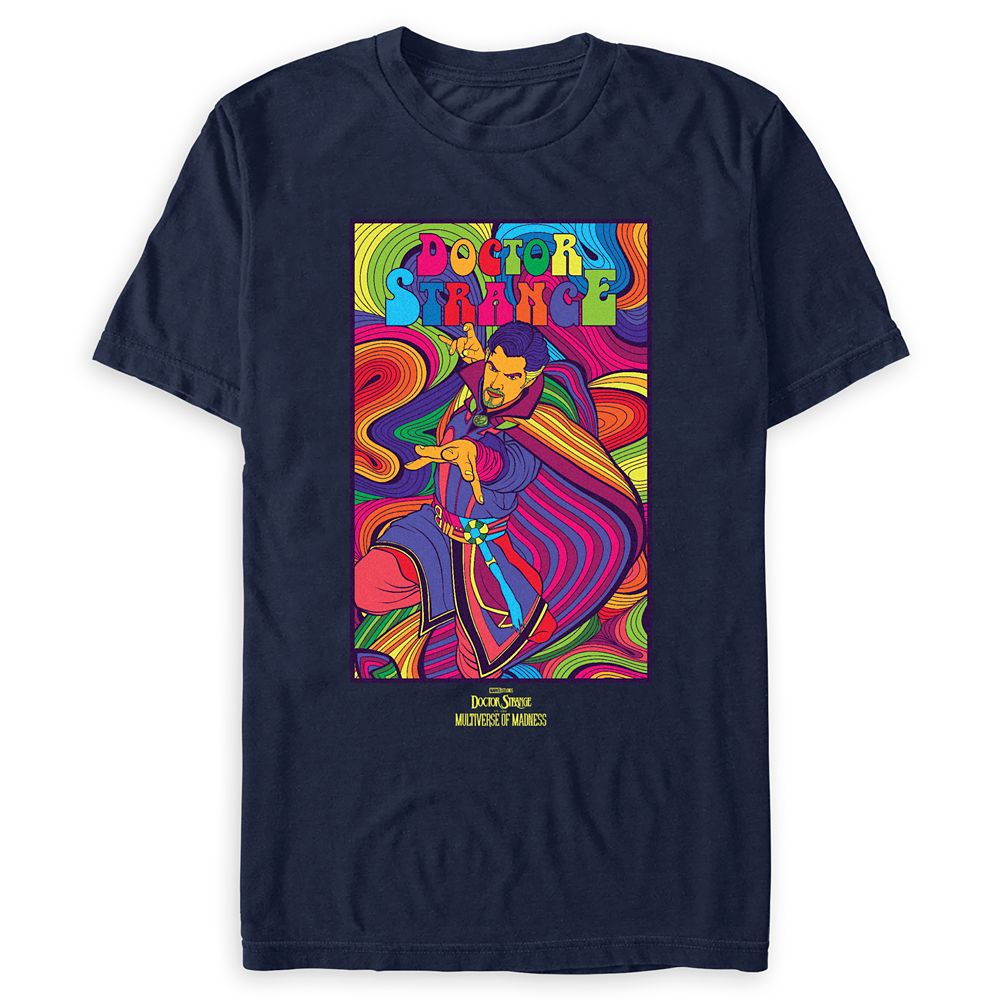 Doctor Strange Psychedelic T-Shirt for Adults &ndash; Doctor Strange in the Multiverse of Madness