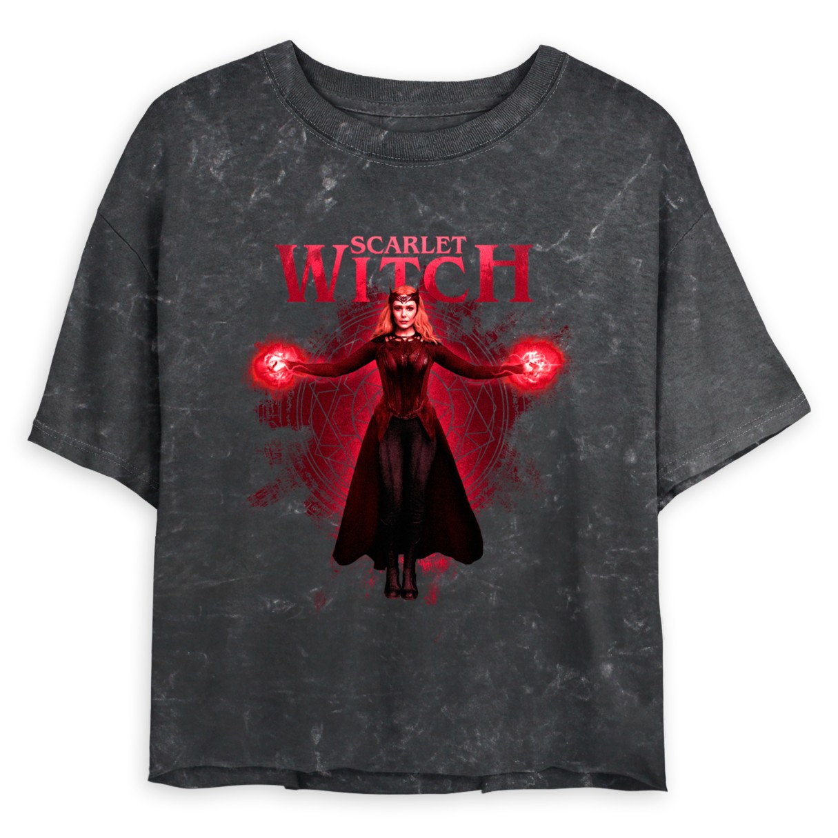 Scarlet Witch Semi-Cropped T-Shirt for Women – Doctor Strange in the Multiverse of Madness