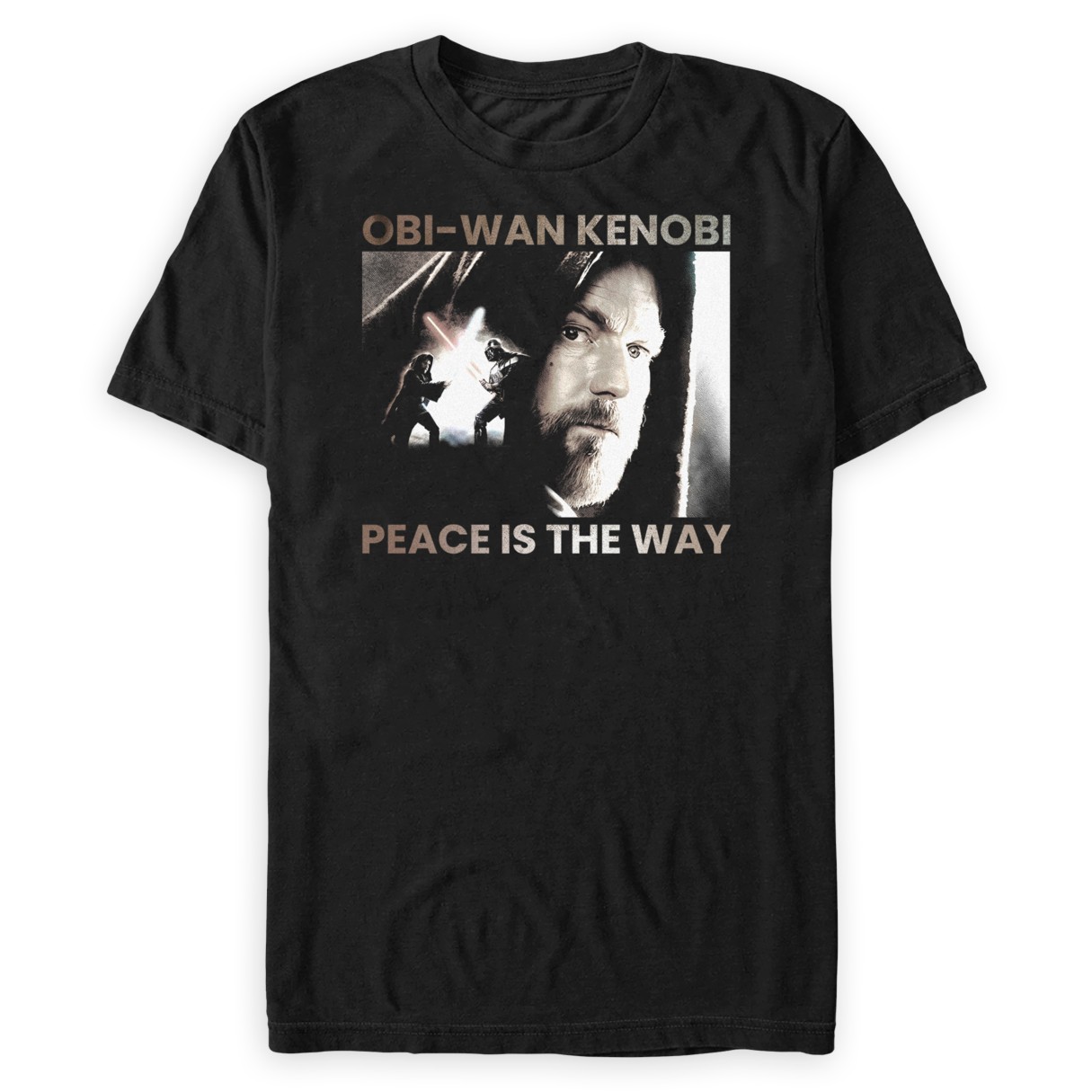 Obi-Wan Kenobi ''Peace'' T-Shirt for Adults – Star Wars: Obi-Wan Kenobi