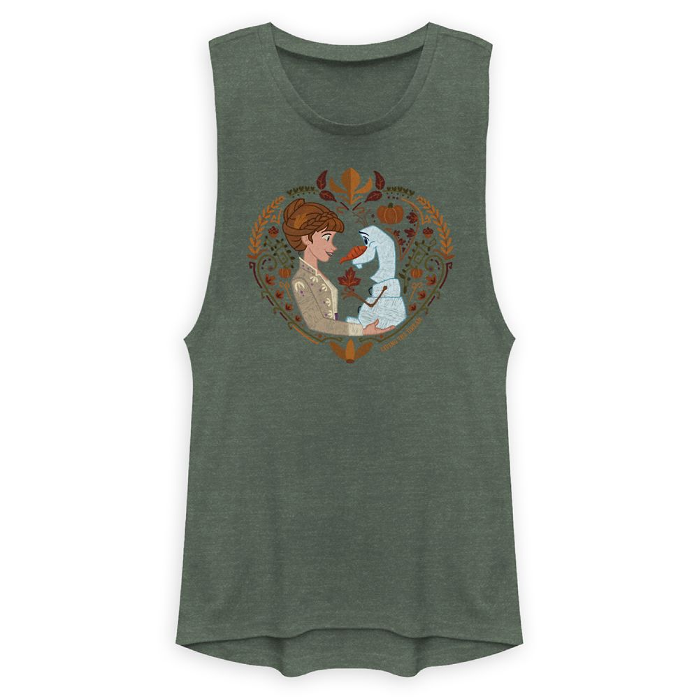 Anna and Olaf Tank Top for Adults – Frozen 2