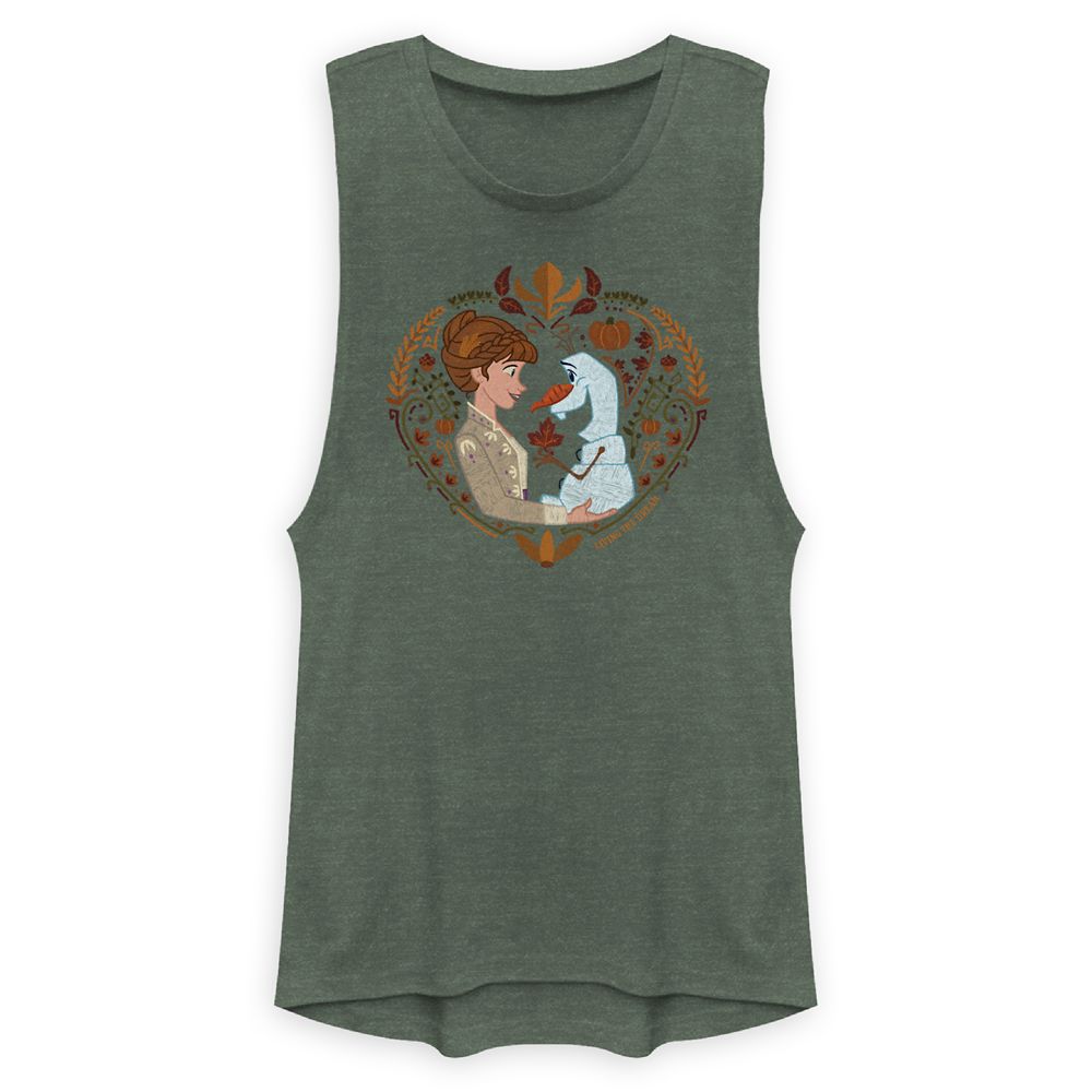 Anna and Olaf Tank Top for Adults &ndash; Frozen 2