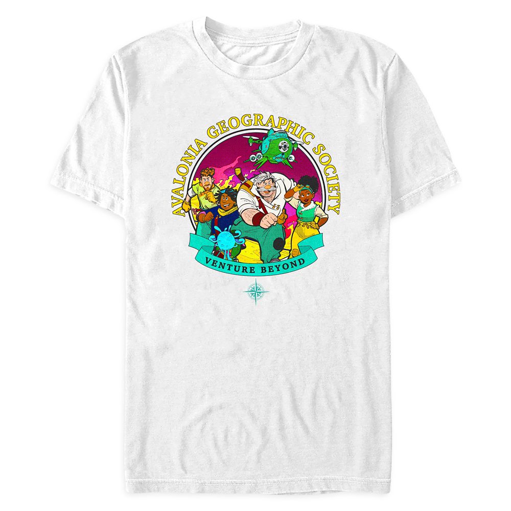 Avalonia Geographic Society T-Shirt for Adults – Strange World now out for purchase