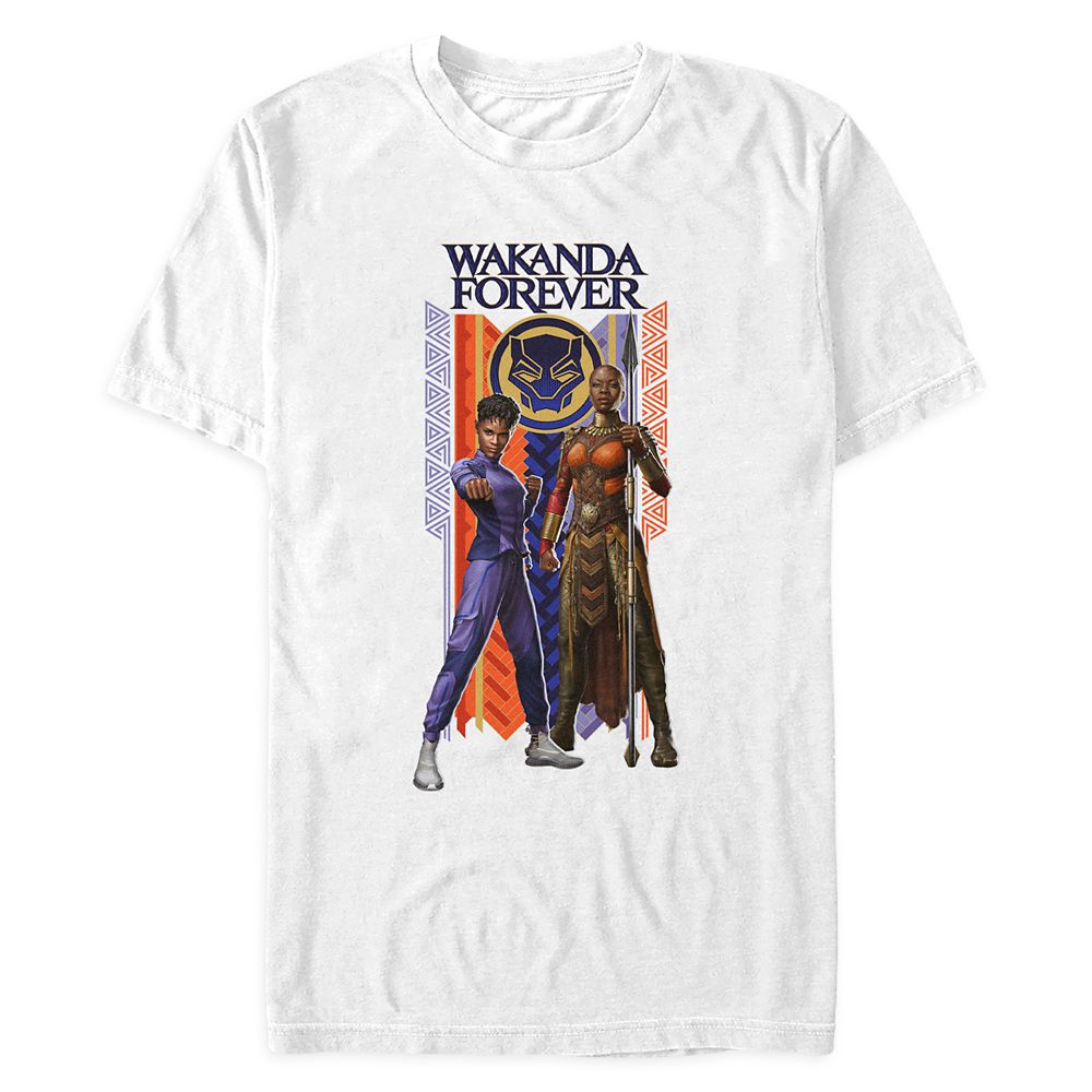 Shuri and Okoye T-Shirt for Adults – Black Panther: Wakanda Forever – Get It Here