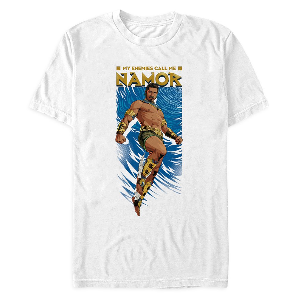 Namor T-Shirt for Adults  Black Panther: Wakanda Forever Official shopDisney