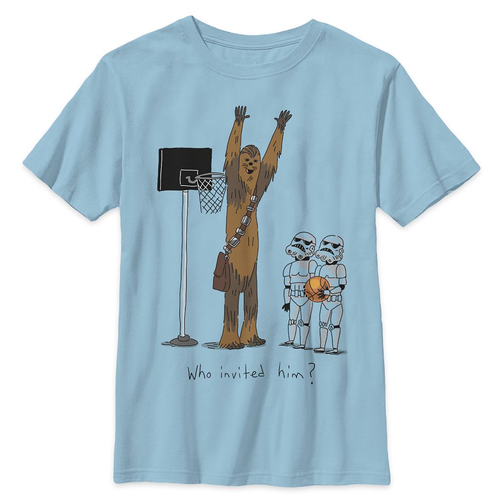 Chewbacca Basketball T-Shirt for Boys – Star Wars