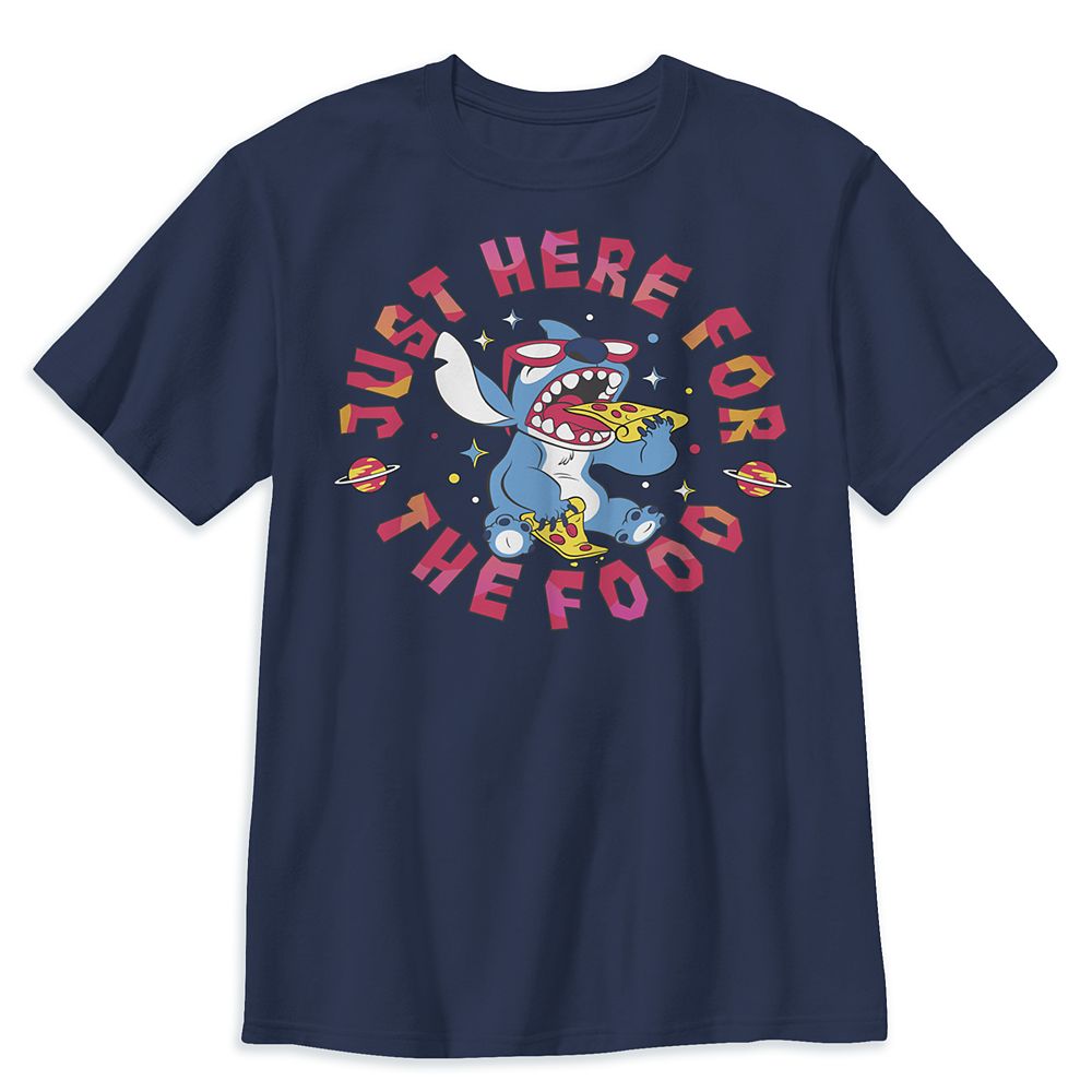 Stitch Pizza T-Shirt for Boys