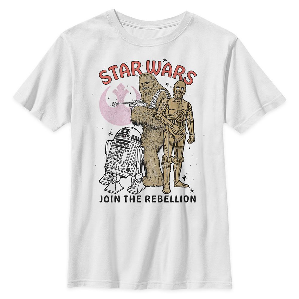 Chewbacca, C-3PO and R2-D2 T-Shirt for Kids – Star Wars