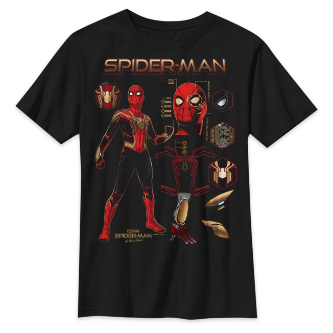 Spider-Man Integrated Suit T-Shirt for Kids – Spider-Man: No Way Home
