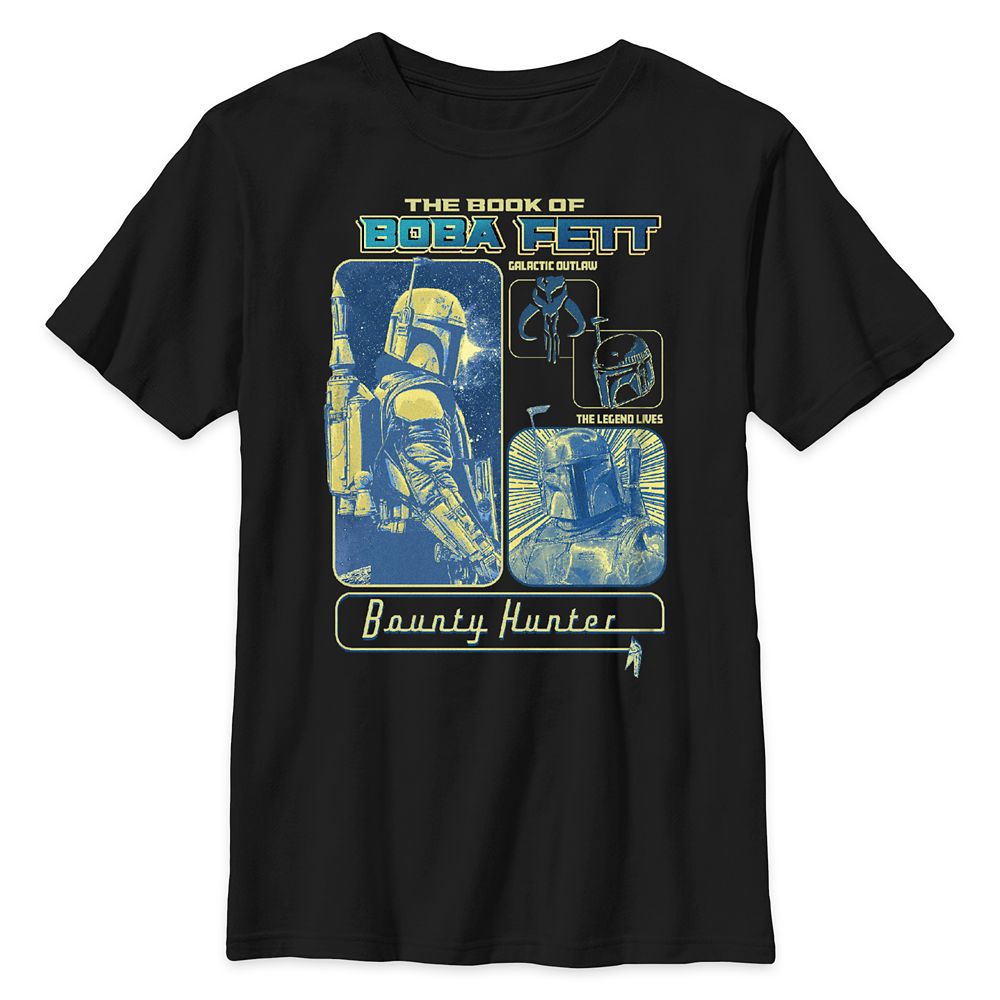 Star Wars: The Book of Boba Fett Galactic Outlaw T-Shirt for Kids Official shopDisney