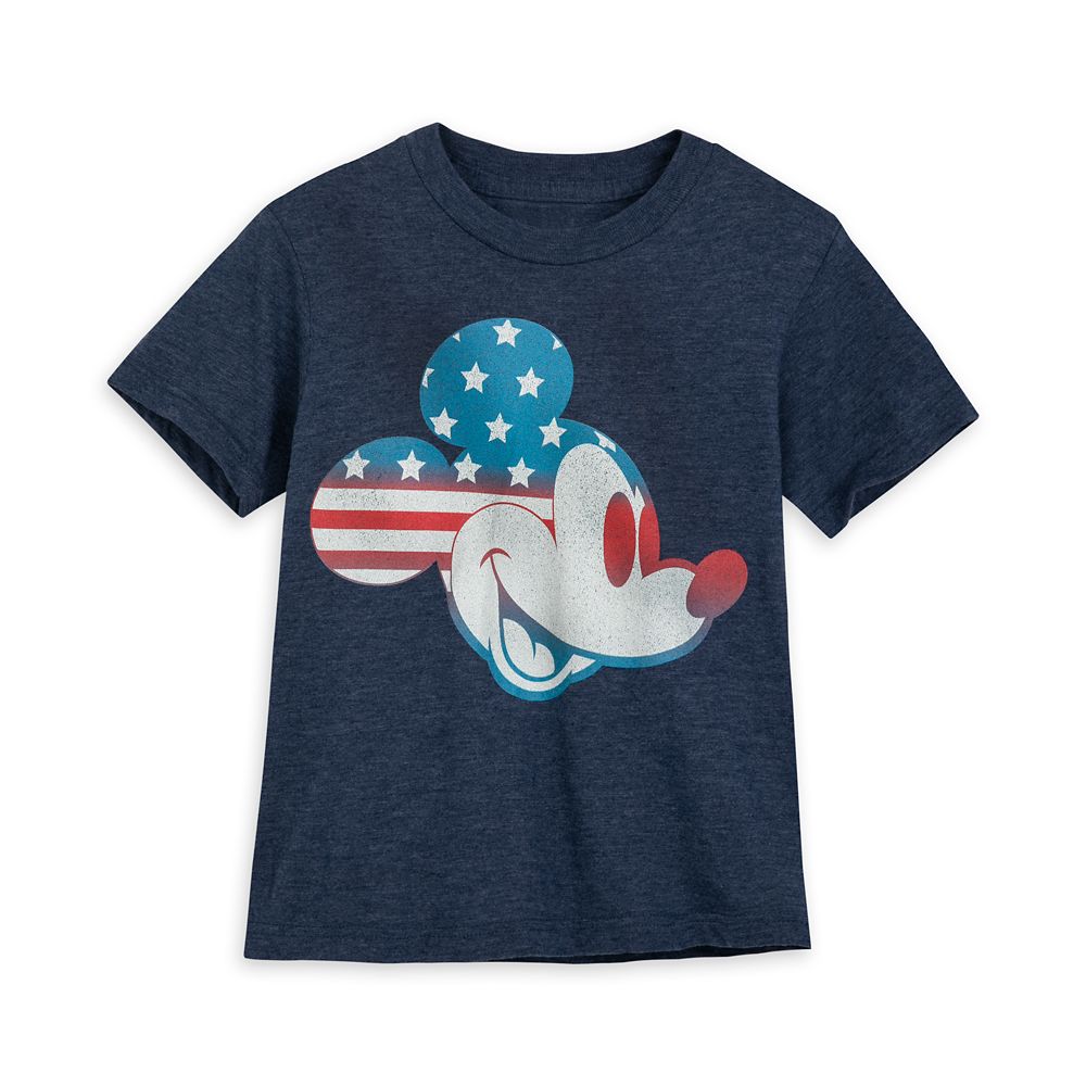 Mickey Mouse Americana Flag T-Shirt for Kids Official shopDisney