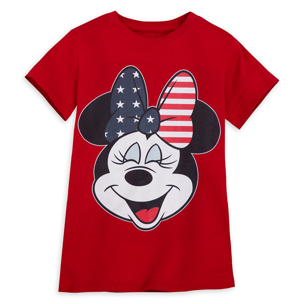 Minnie Mouse Americana Bow T-Shirt for Girls has hit the shelves