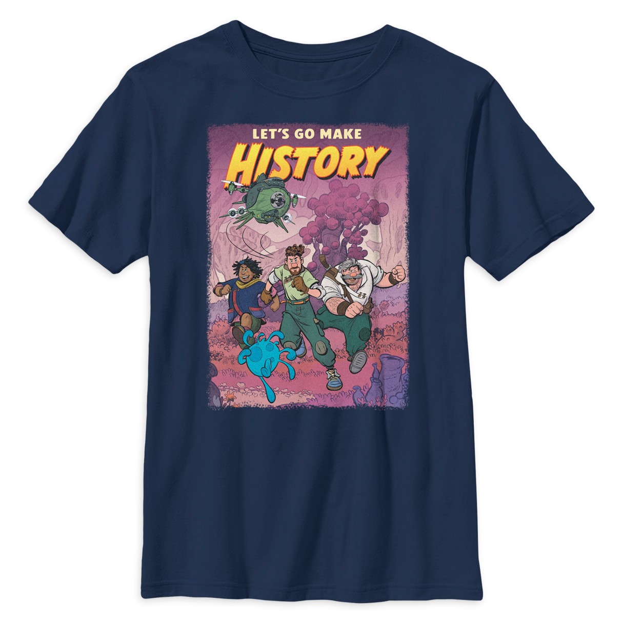 Strange World ''Let's Go Make History'' T-Shirt for Kids