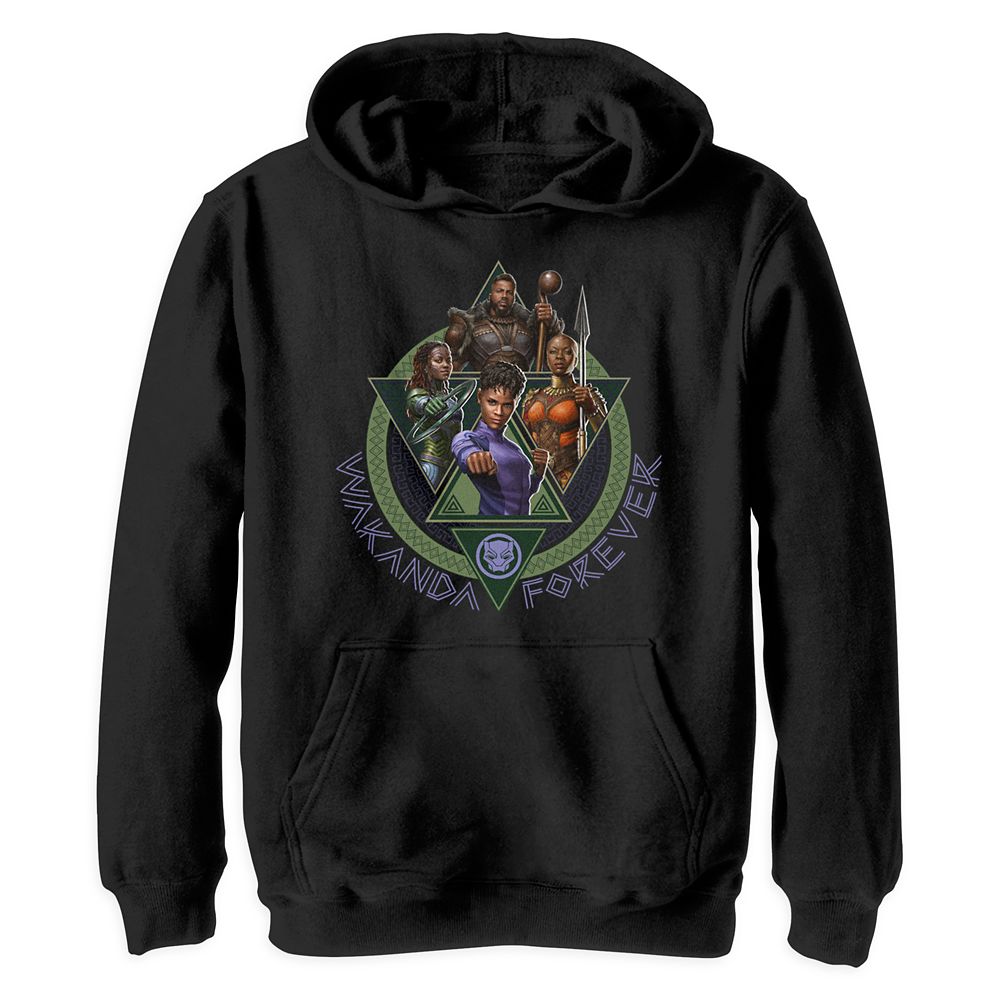 Wakanda Forever Pullover Hoodie for Kids – Black Panther: Wakanda Forever