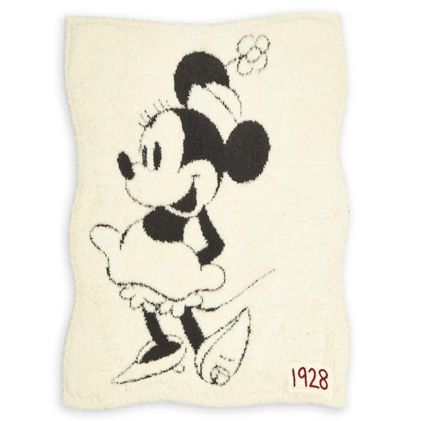 Minnie Mouse Reversible Baby Blanket by Barefoot Dreams