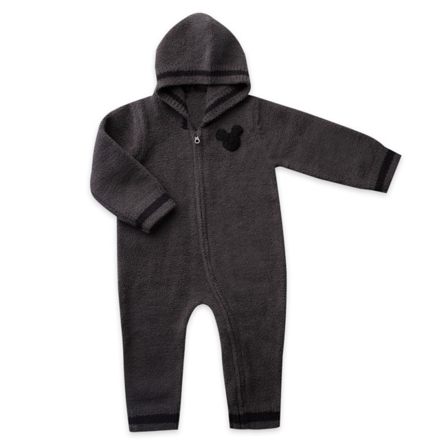 Mickey Mouse Hooded Romper for Baby by Barefoot Dreams