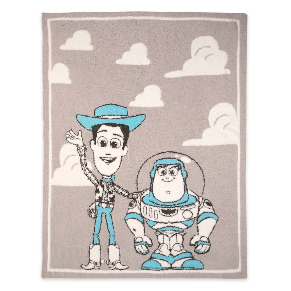 Woody and Buzz Lightyear Stroller Blanket by Barefoot Dreams – Toy Story