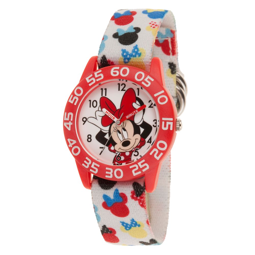 Minnie Mouse Icon Time Teacher Watch  Kids Official shopDisney