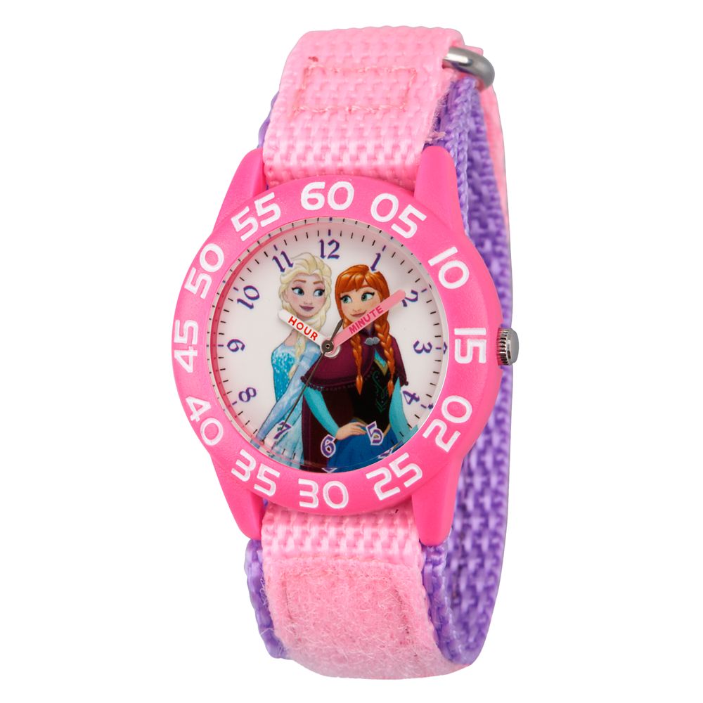 Elsa and Anna Time Teacher Watch  Kids Official shopDisney