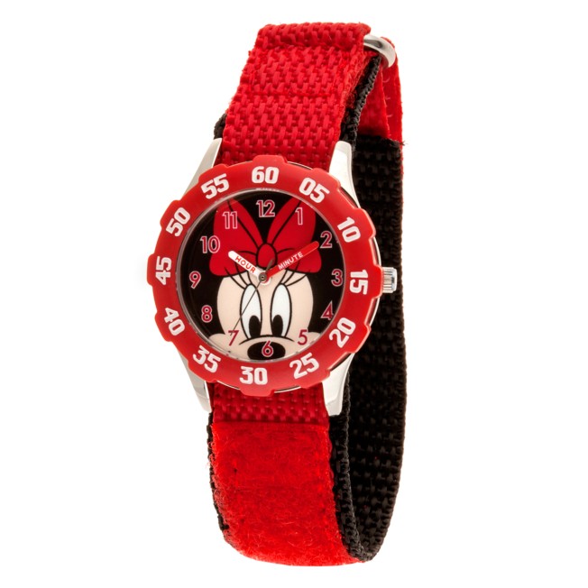 Minnie Mouse Stainless Steel Time Teacher Watch – Kids