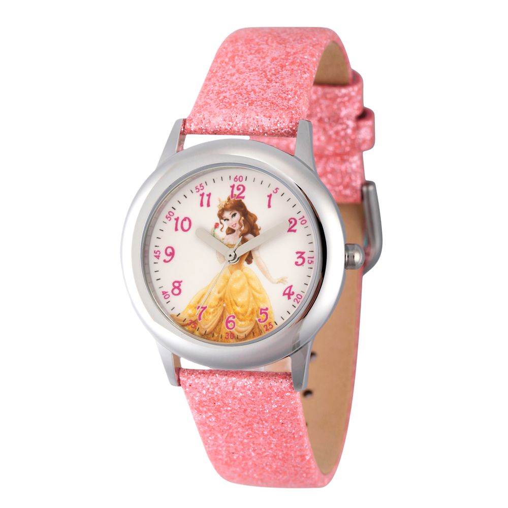Disney Belle Glitter Time Teacher Watch - Kids